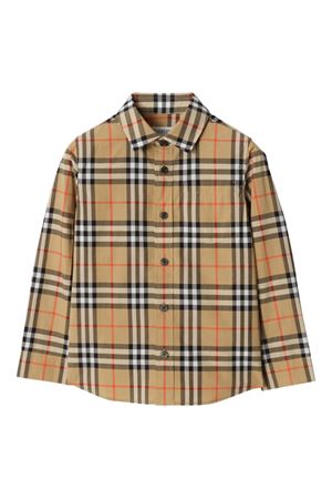 check cotton shirt BURBERRY KIDS | 8117166B9368